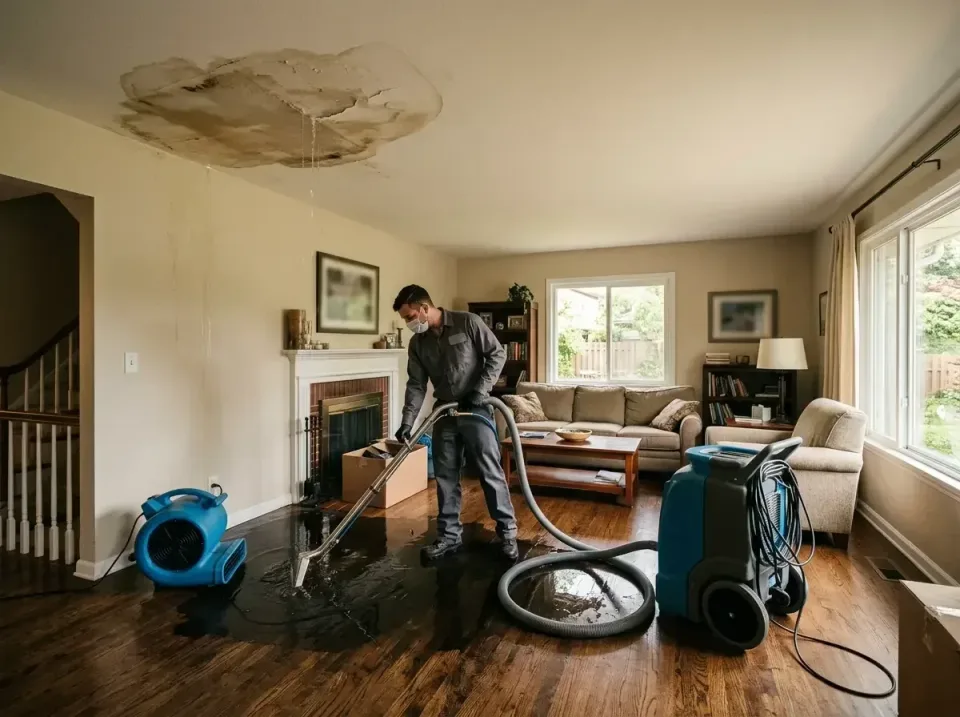 attic-pipe-burst-ceiling-drip-008 — frequently asked questions, Water Damage Restoration & Carpet Care in Shorewood, WI